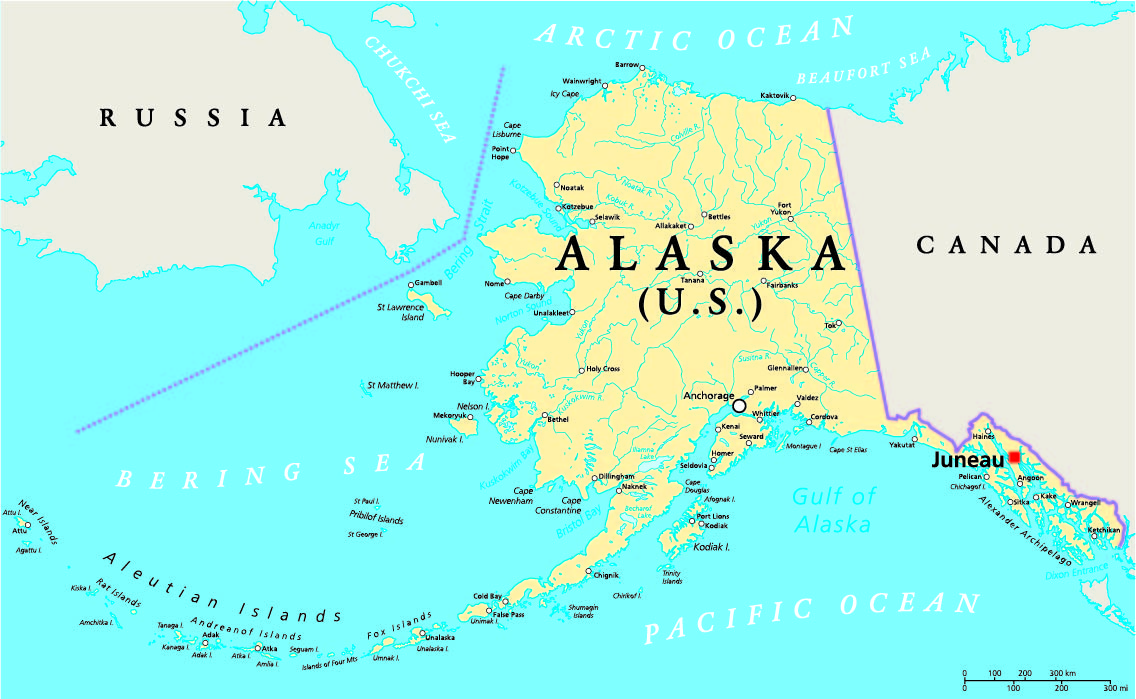 Alaskamap Stock 